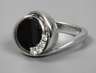 Damenring mit Onyx und Brillanten