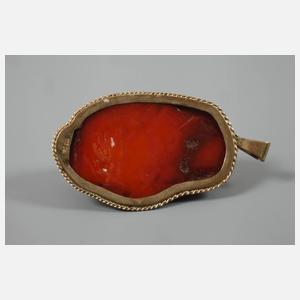 Großer Bernsteinanhänger