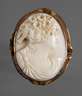 Brosche mit Kamee