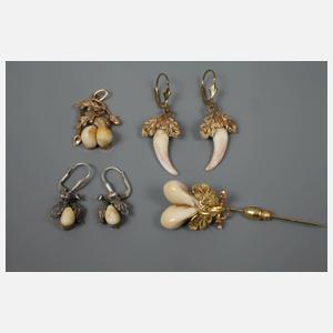 Konvolut Grandelschmuck