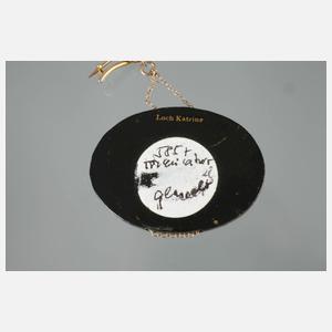 Brosche mit Miniaturmalerei