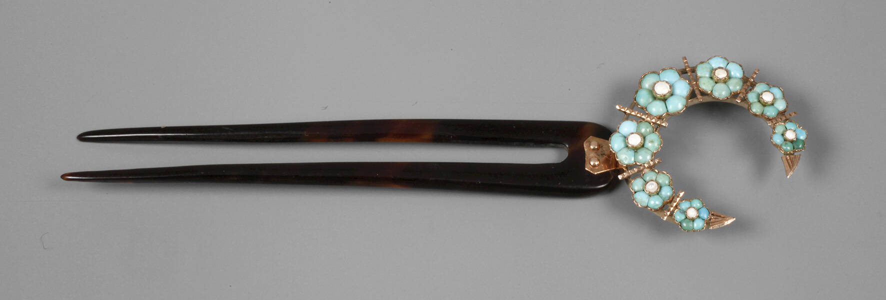Haarnadel mit Türkisen