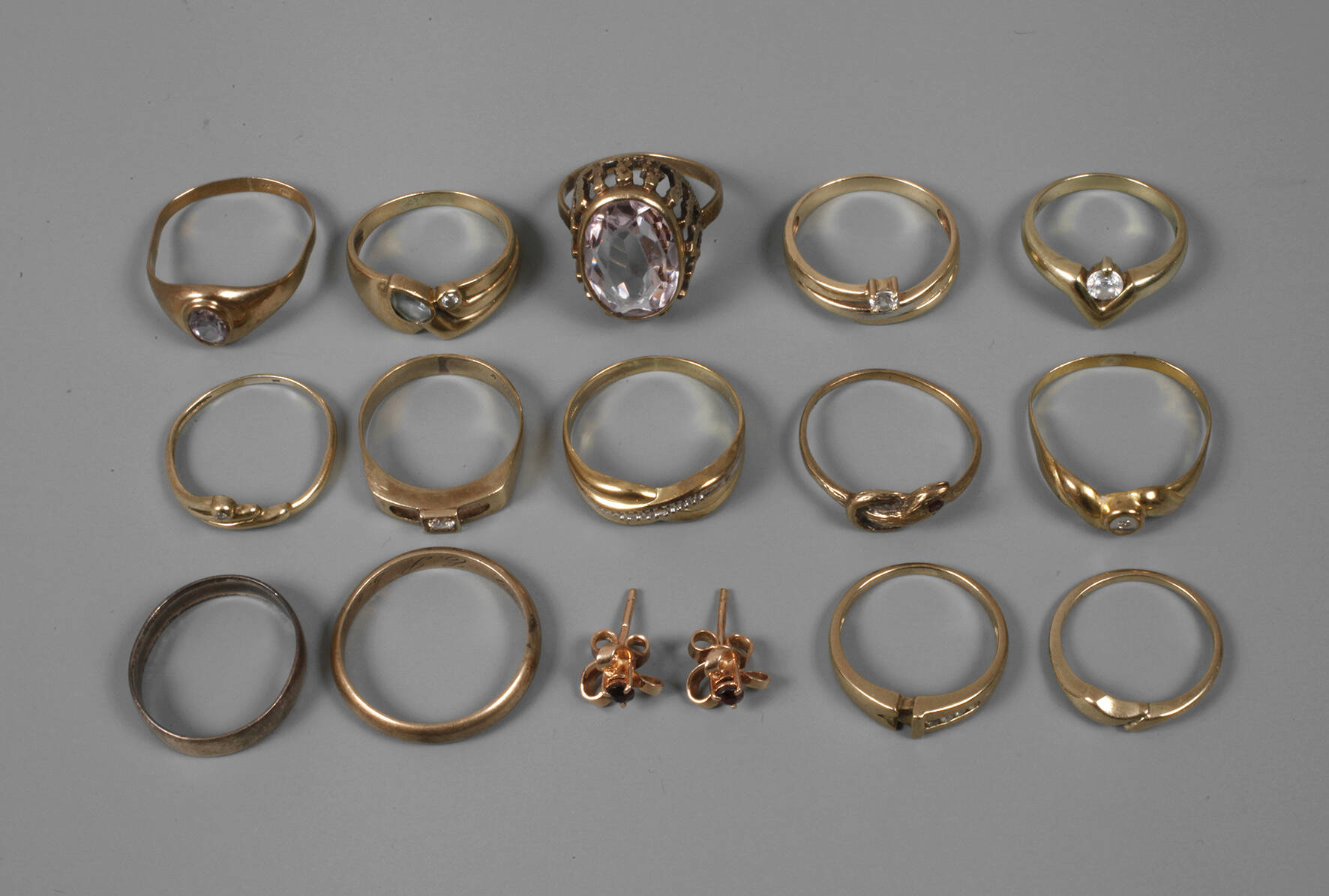 Großer Konvolut Ringe