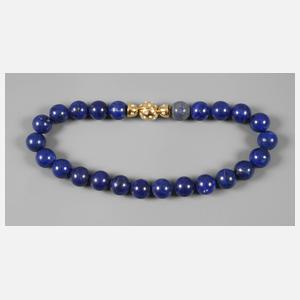 Große Lapislazulikette