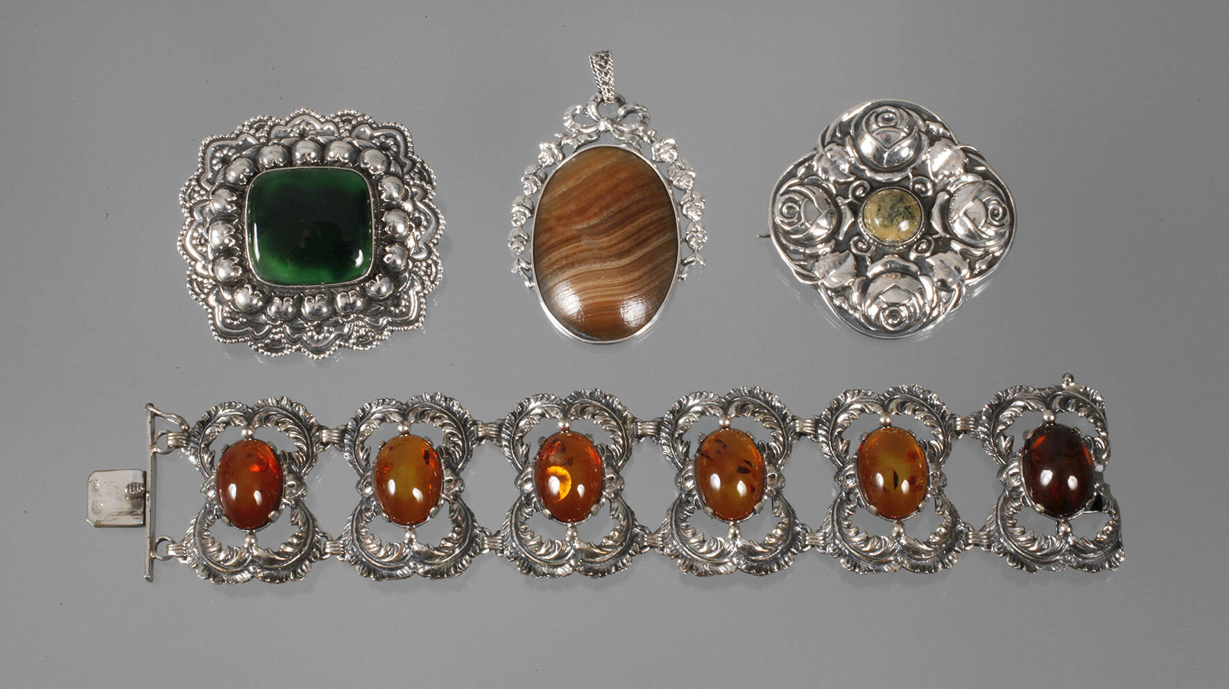 Konvolut Silberschmuck