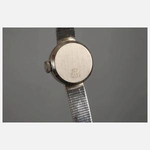 Anker, Damenarmbanduhr Weißgold