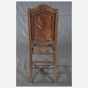 Stuhl aus Schloss Moritzburg bei Dresden