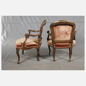 Zwei Sessel Rokoko