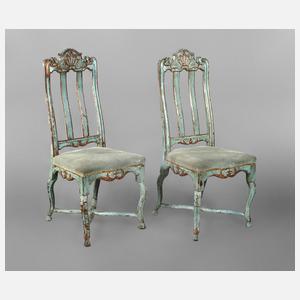 Paar Stühle Barock