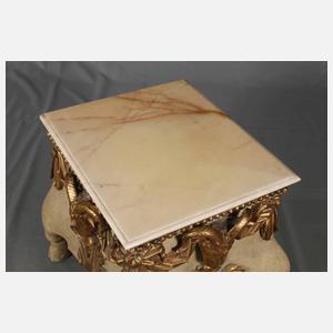 Spätbarockes Postament