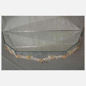 Wandspiegel mit Konsole