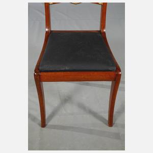 Vier Biedermeierstühle