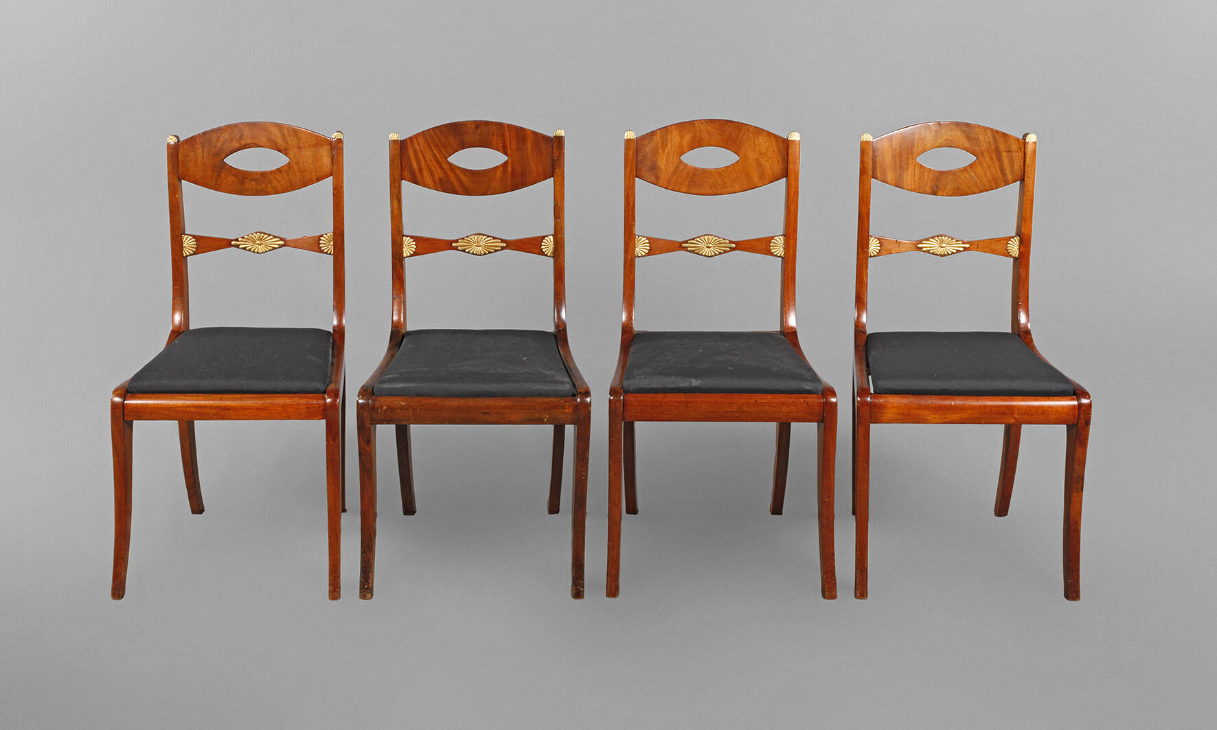 Vier Biedermeierstühle