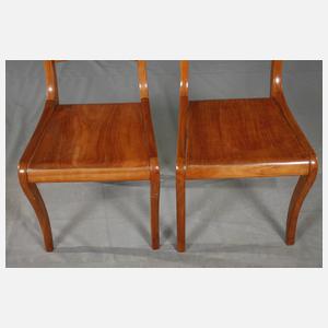 Vier Stühle Biedermeier