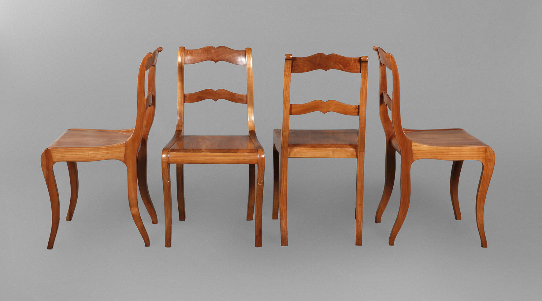 Vier Stühle Biedermeier