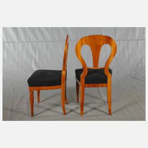 Vier Biedermeierstühle