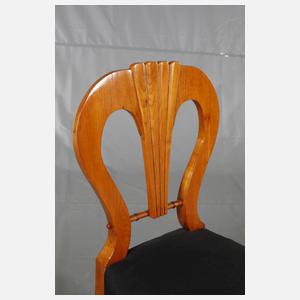 Vier Biedermeierstühle