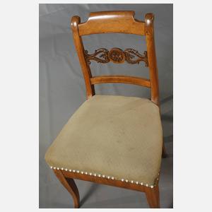Sechs Stühle Biedermeier