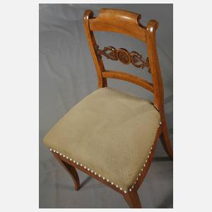 Sechs Stühle Biedermeier