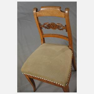 Sechs Stühle Biedermeier