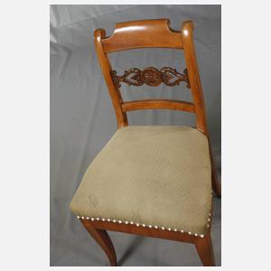 Sechs Stühle Biedermeier