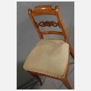 Sechs Stühle Biedermeier
