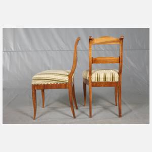 Paar Stühle Spätbiedermeier