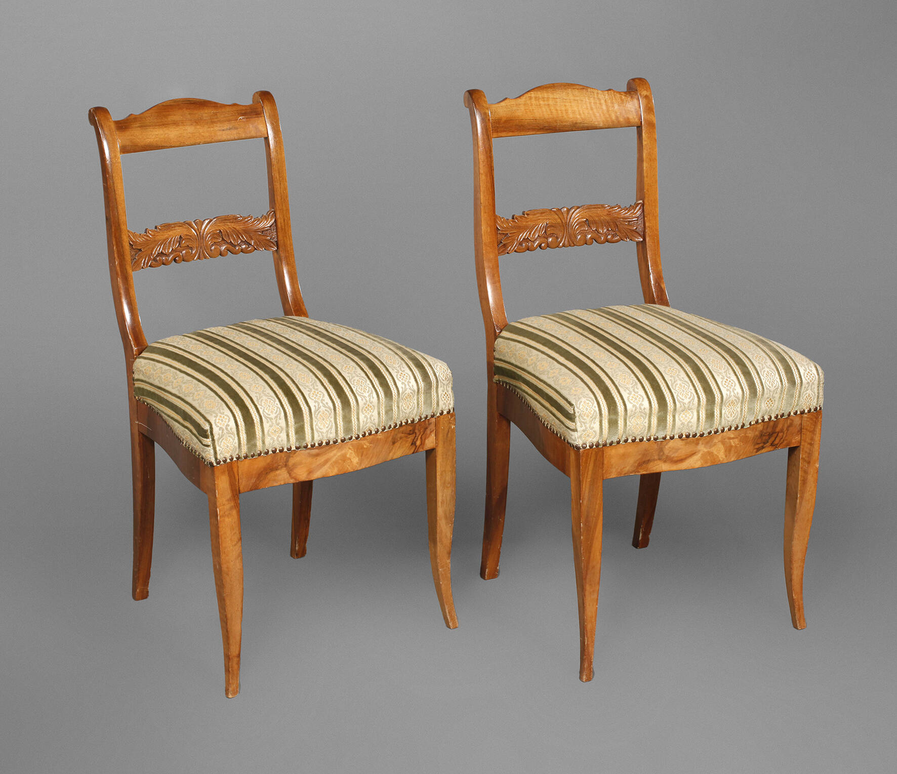 Paar Stühle Spätbiedermeier