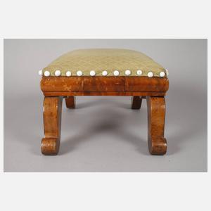 Fußschemel Biedermeier