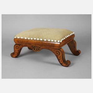 Fußschemel Biedermeier
