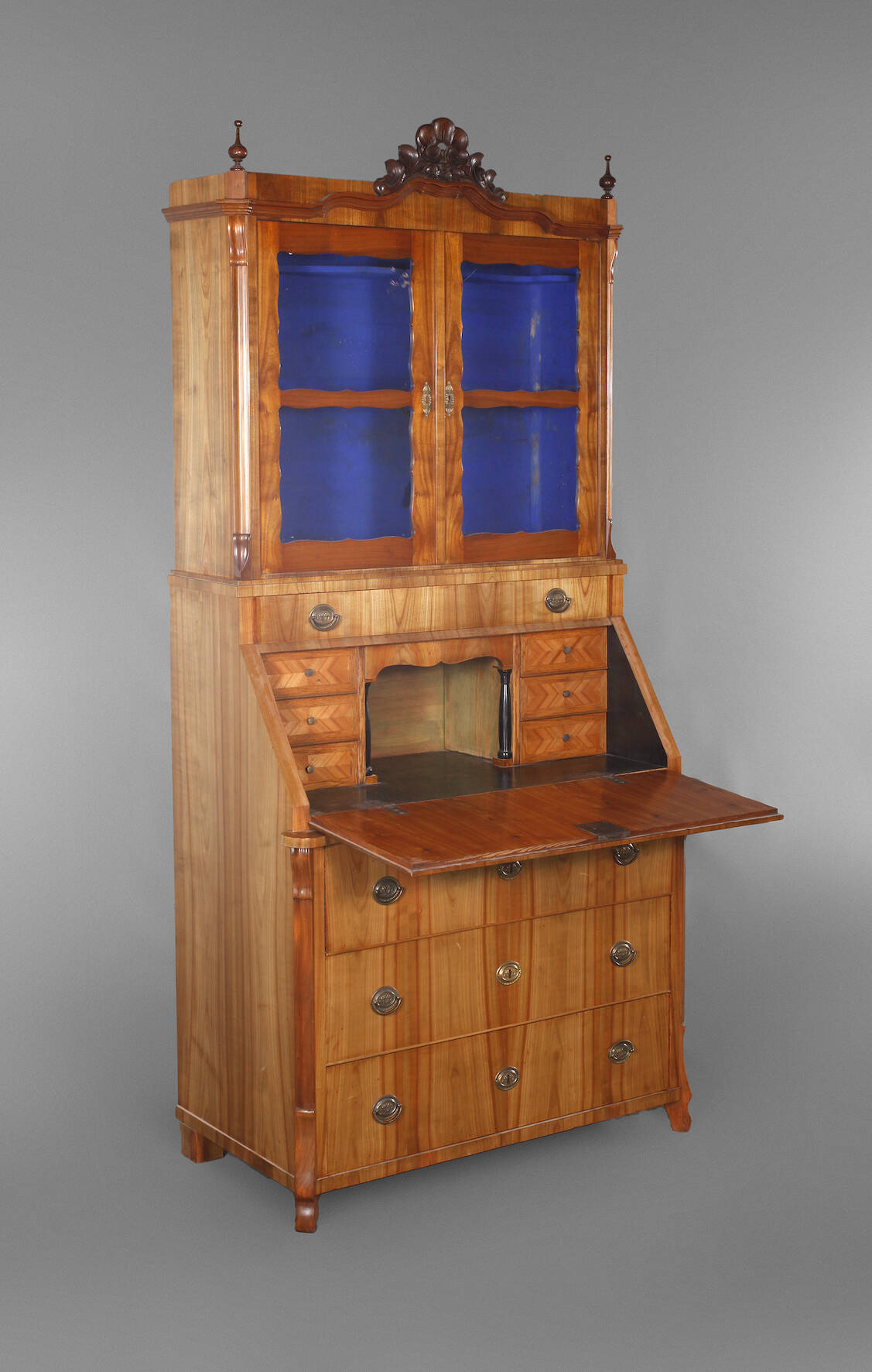 Aufsatzsekretär Spätbiedermeier