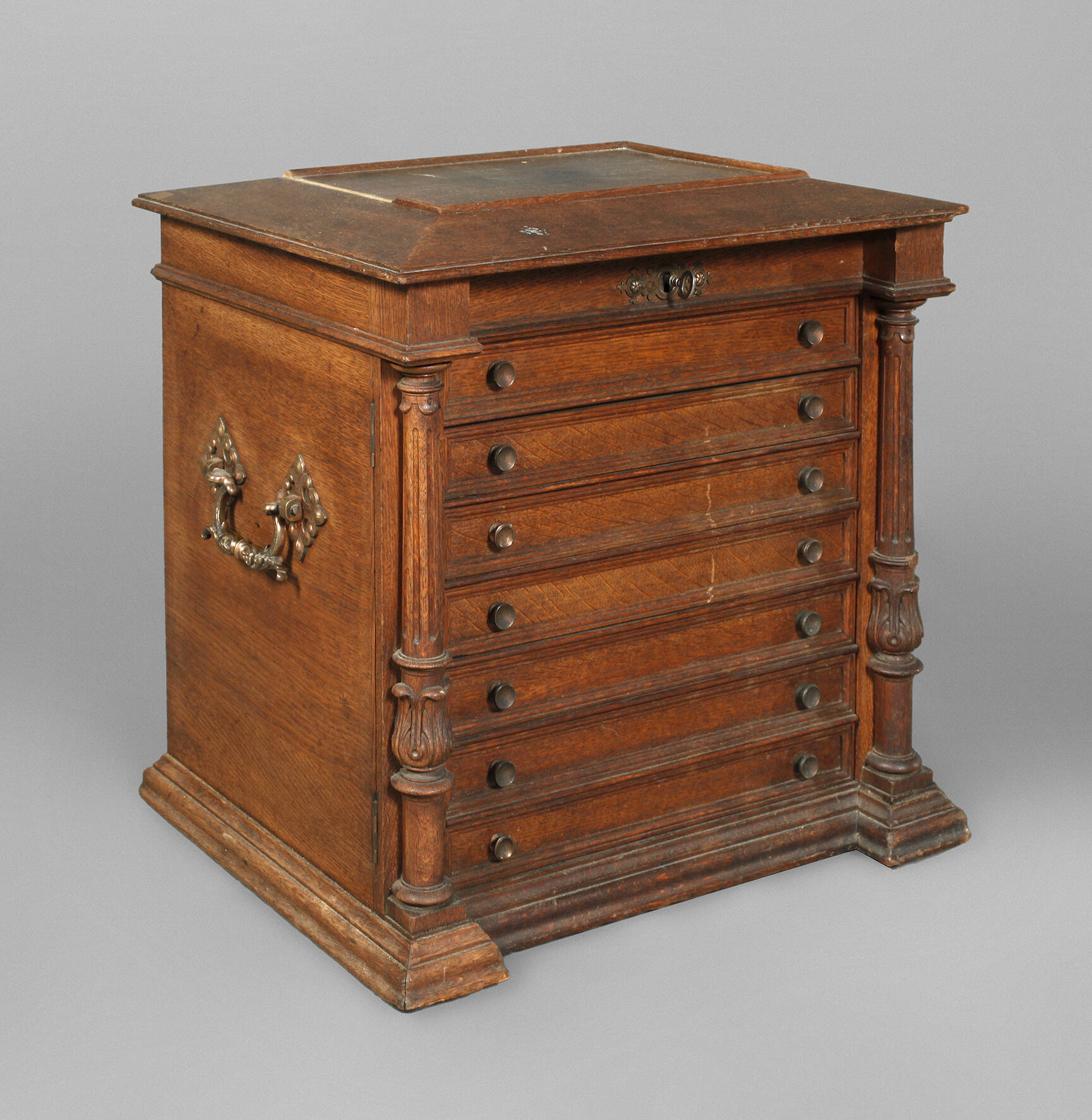 Prächtiger Besteckschrank Historismus