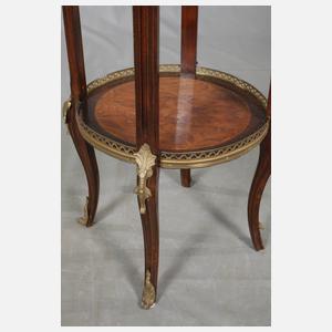 Paar intarsierte Beistelltische