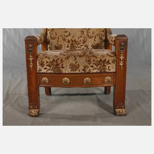 Neoklassizistische Sitzgarnitur