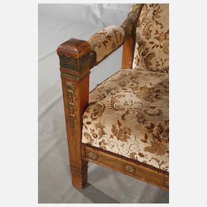 Neoklassizistische Sitzgarnitur