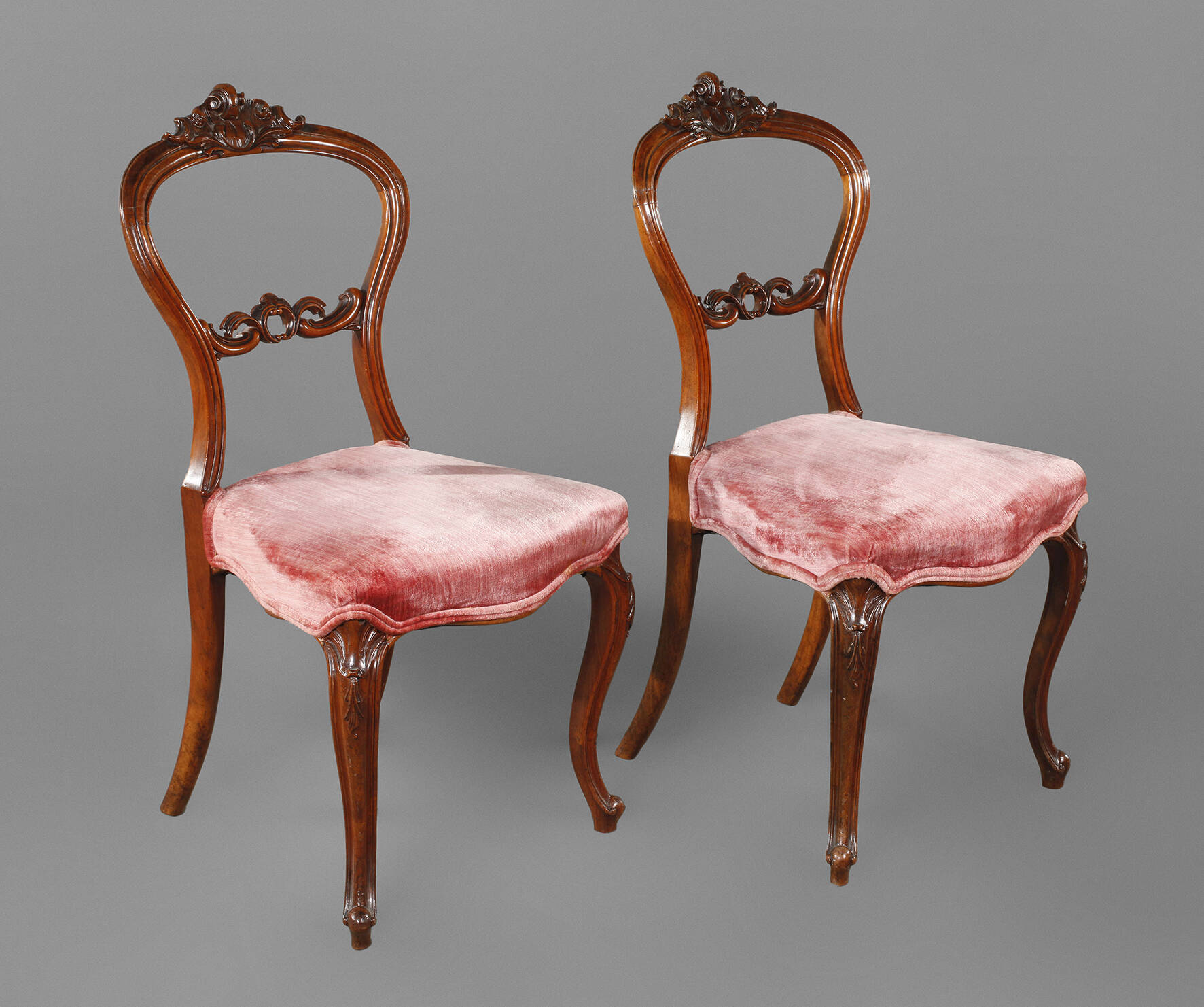 Paar Stühle Louis Philippe