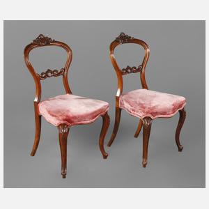 Paar Stühle Louis Philippe
