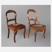 Zwei Stühle Louis Philippe111