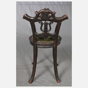 Stuhl aus einem Jagdzimmer