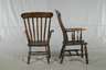 Vier Windsor Armlehnstühle