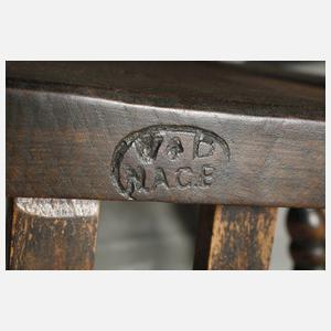 Vier Windsor Armlehnstühle