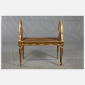 Neoklassizistische Sitzbank