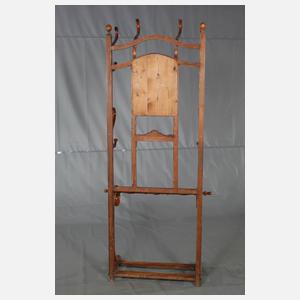 Wandgarderobe Bugholz