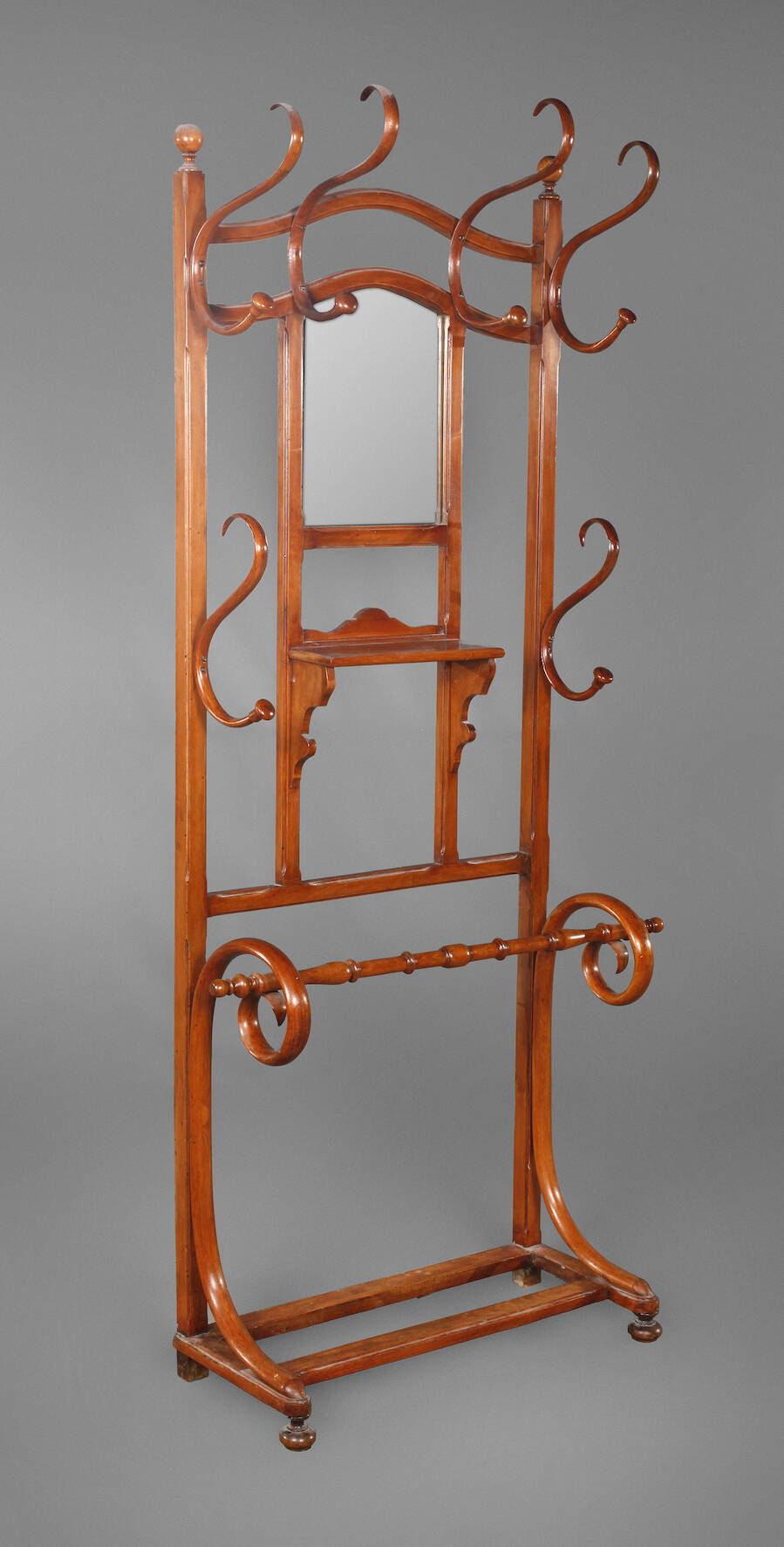 Wandgarderobe Bugholz