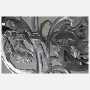 Paar Eisentische Jugendstil