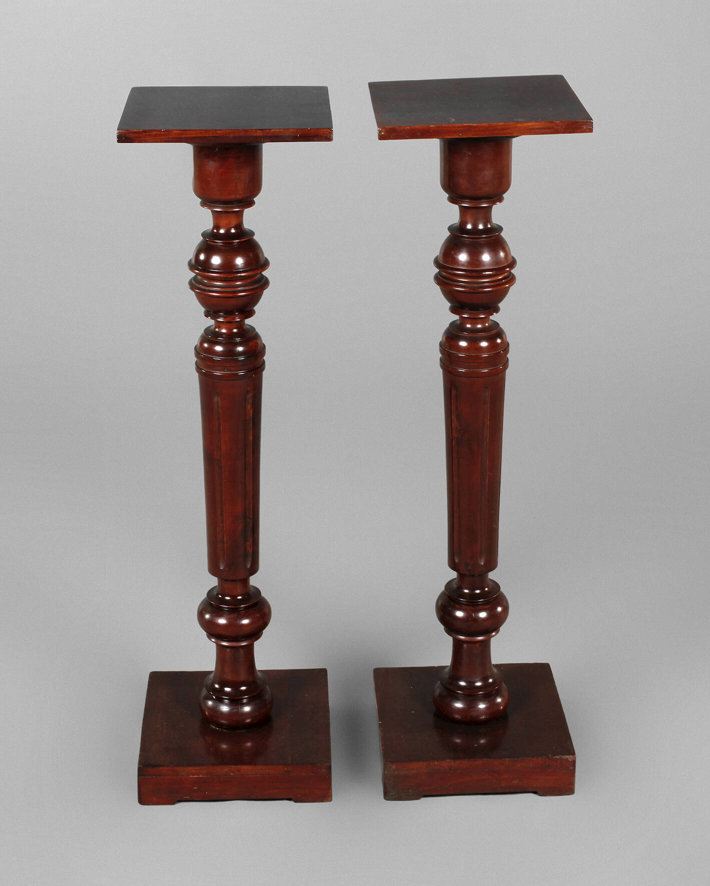 Paar Säulenpostamente Gründerzeit