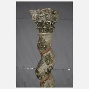 Paar barocke Säulen