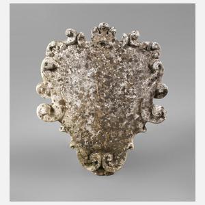 Wappentafel Steinguss