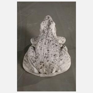 Frosch als Wasserspeier