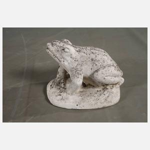 Frosch als Wasserspeier